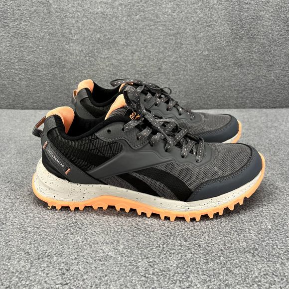 Reebok Sneakers Womens 8 Gray Coral Ortholite Trail Running Athletic Shoes - Picture 16 of 16